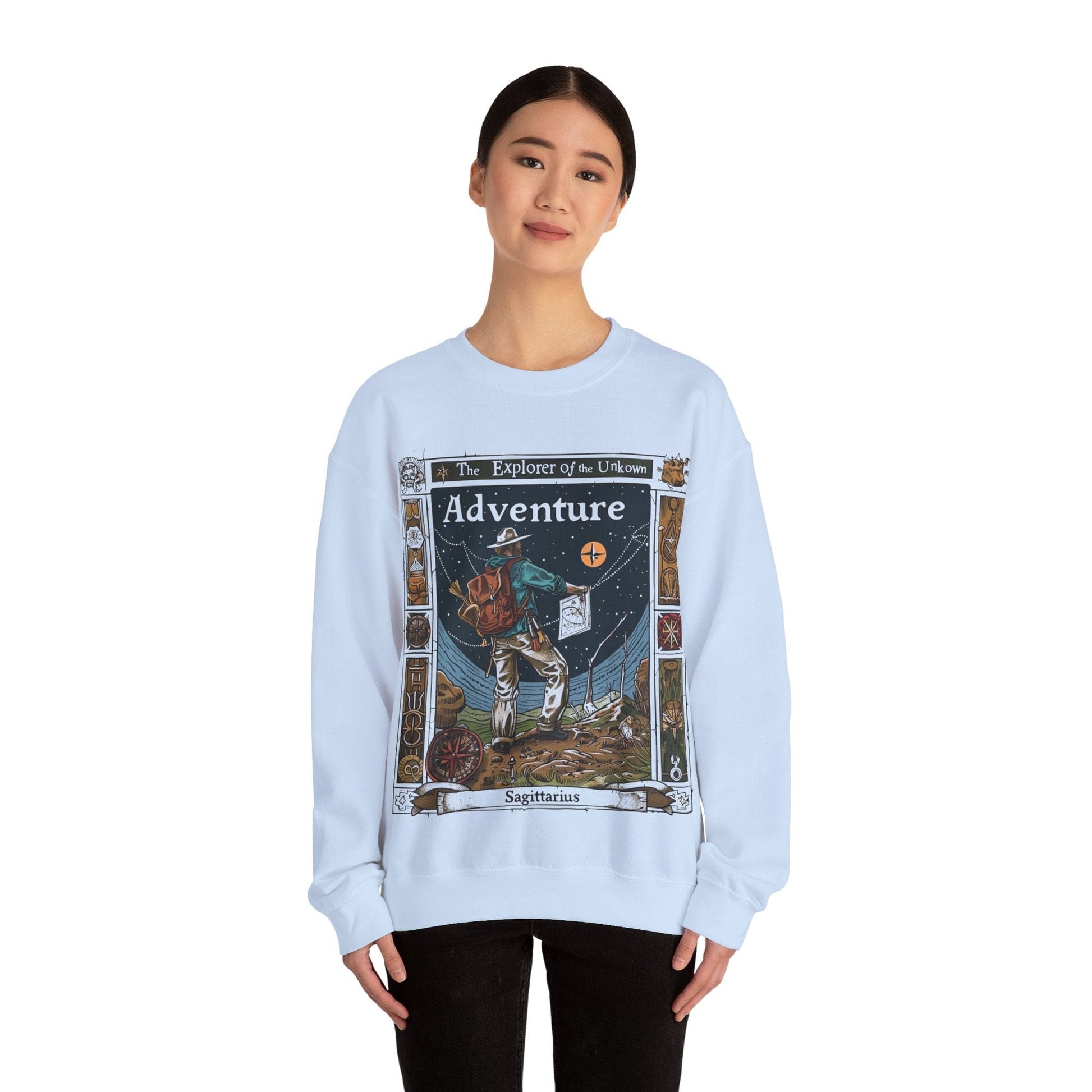 Sweatshirt Explorer of the Unknown Soft Sagittarius Sweater