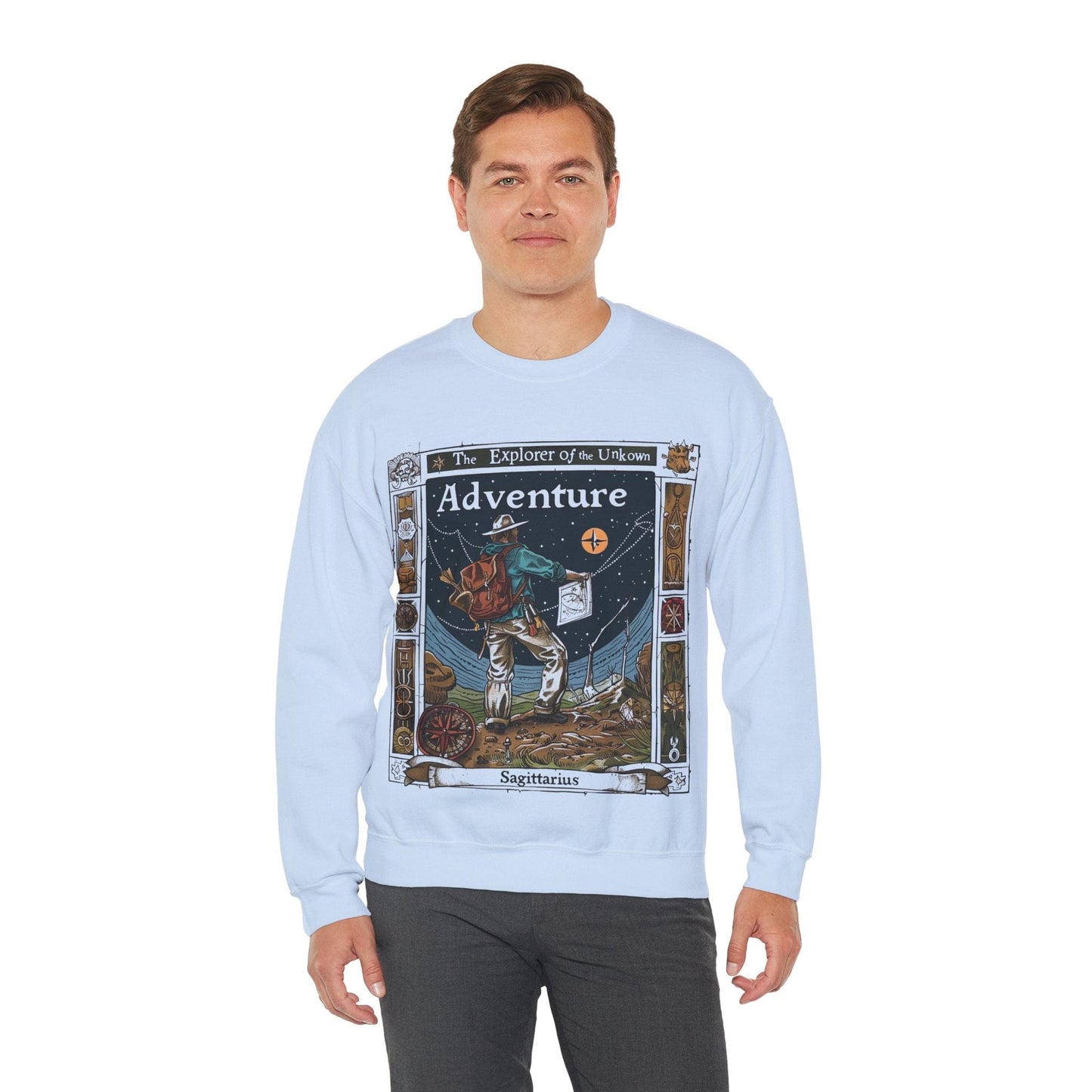 Sweatshirt Explorer of the Unknown Soft Sagittarius Sweater