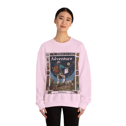 Sweatshirt Explorer of the Unknown Soft Sagittarius Sweater