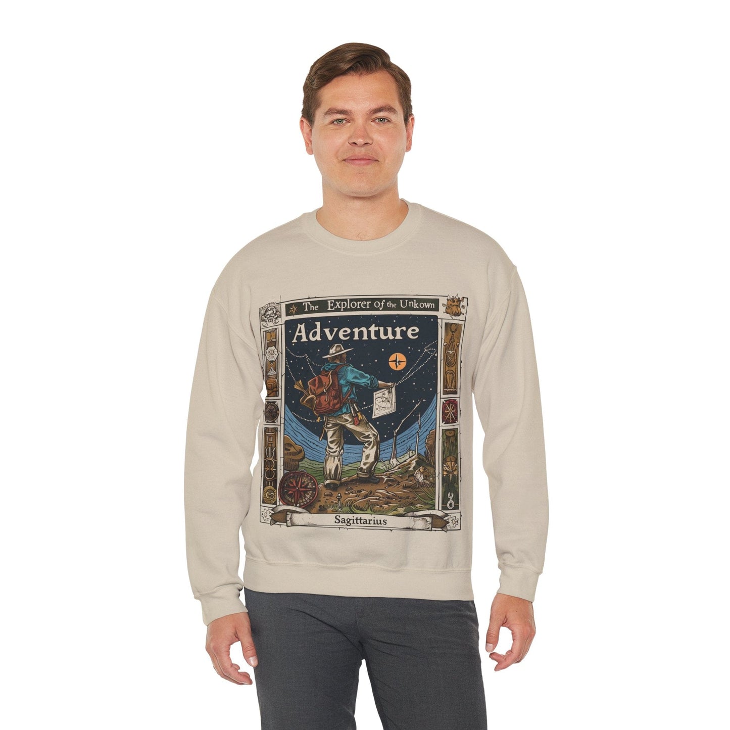 Sweatshirt Explorer of the Unknown Soft Sagittarius Sweater