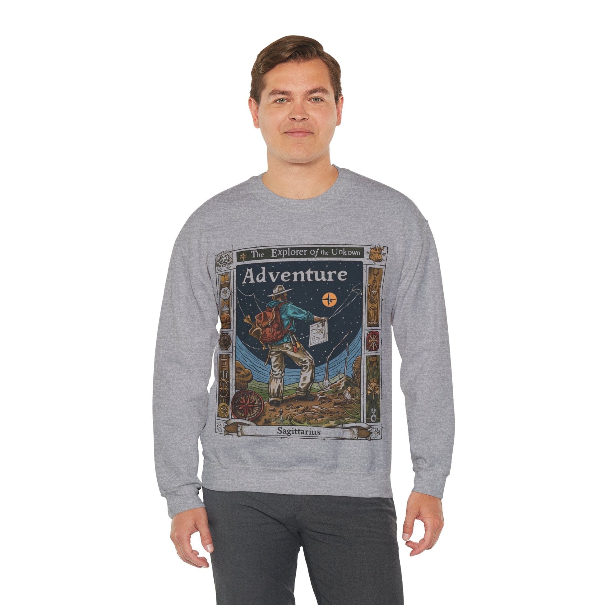 Sweatshirt Explorer of the Unknown Soft Sagittarius Sweater