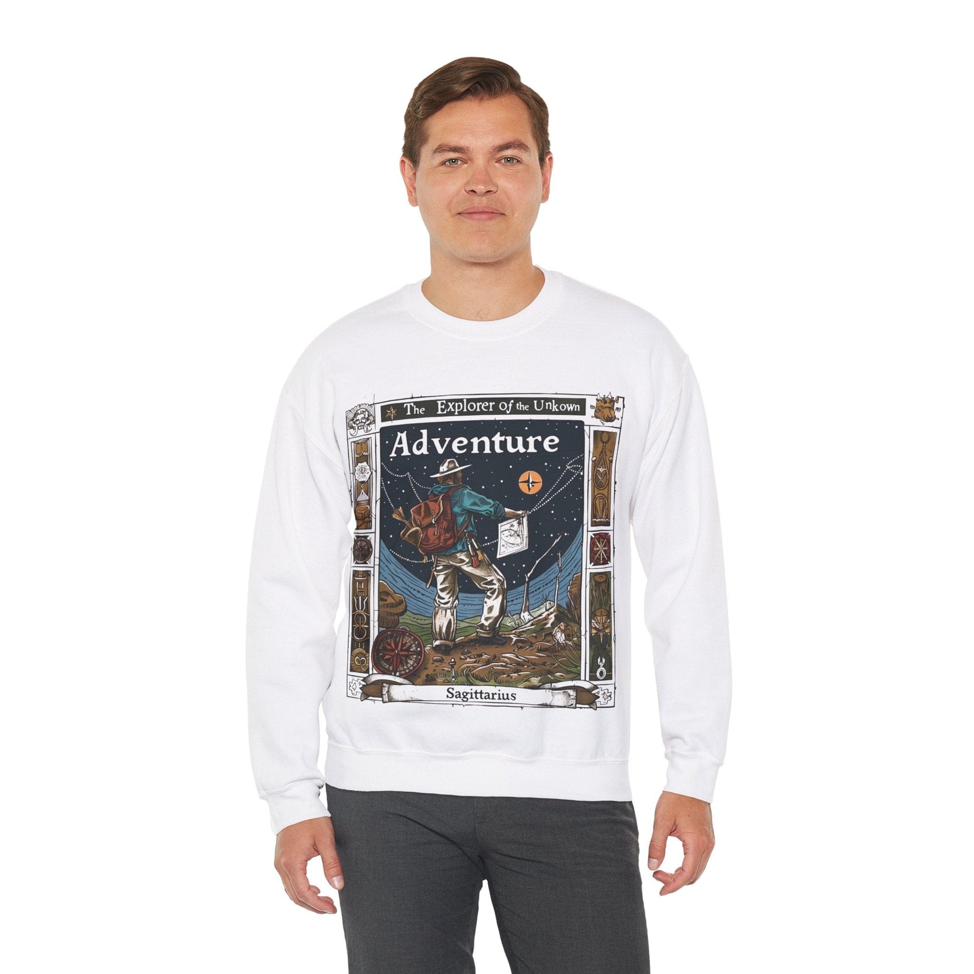 Sweatshirt Explorer of the Unknown Soft Sagittarius Sweater