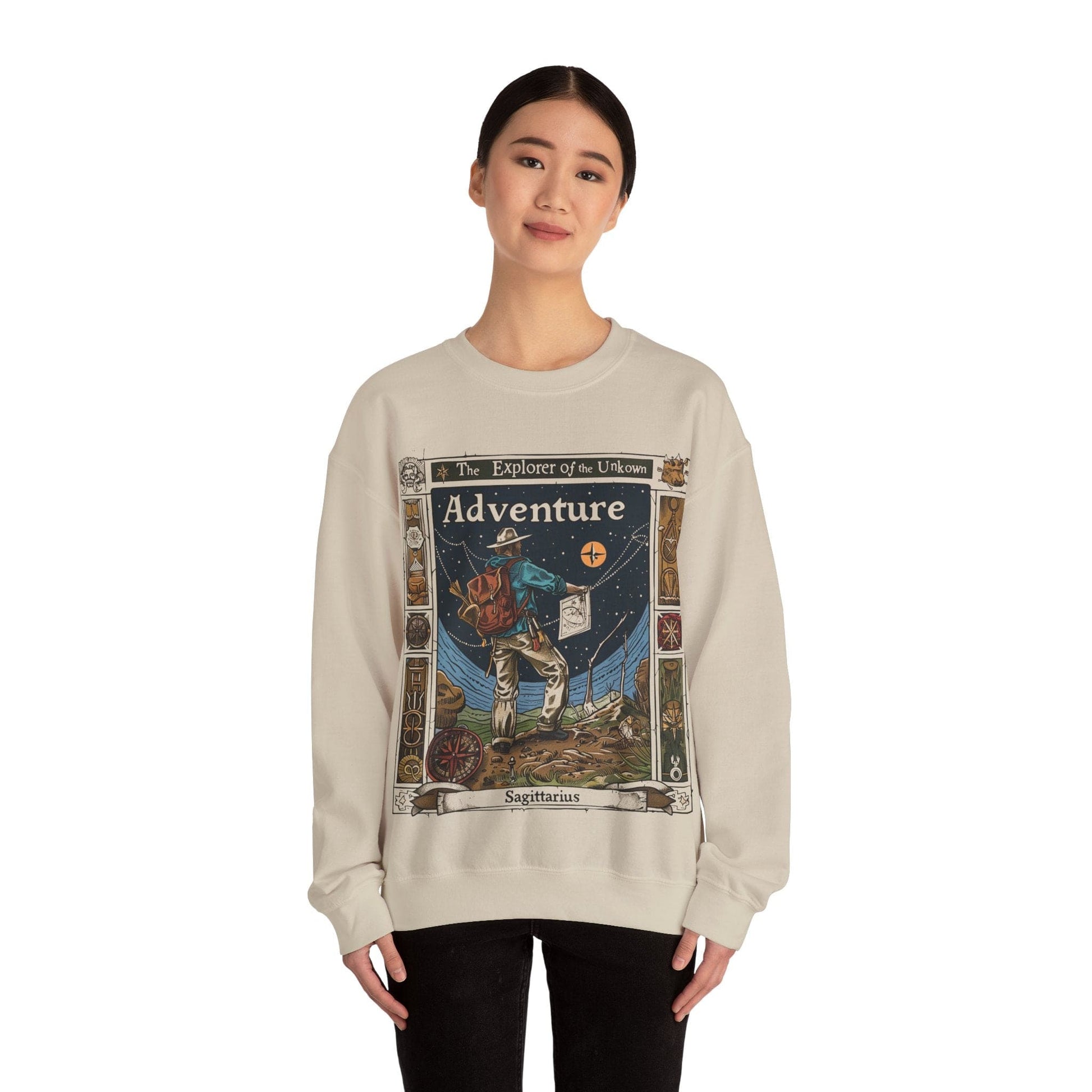 Sweatshirt Explorer of the Unknown Soft Sagittarius Sweater