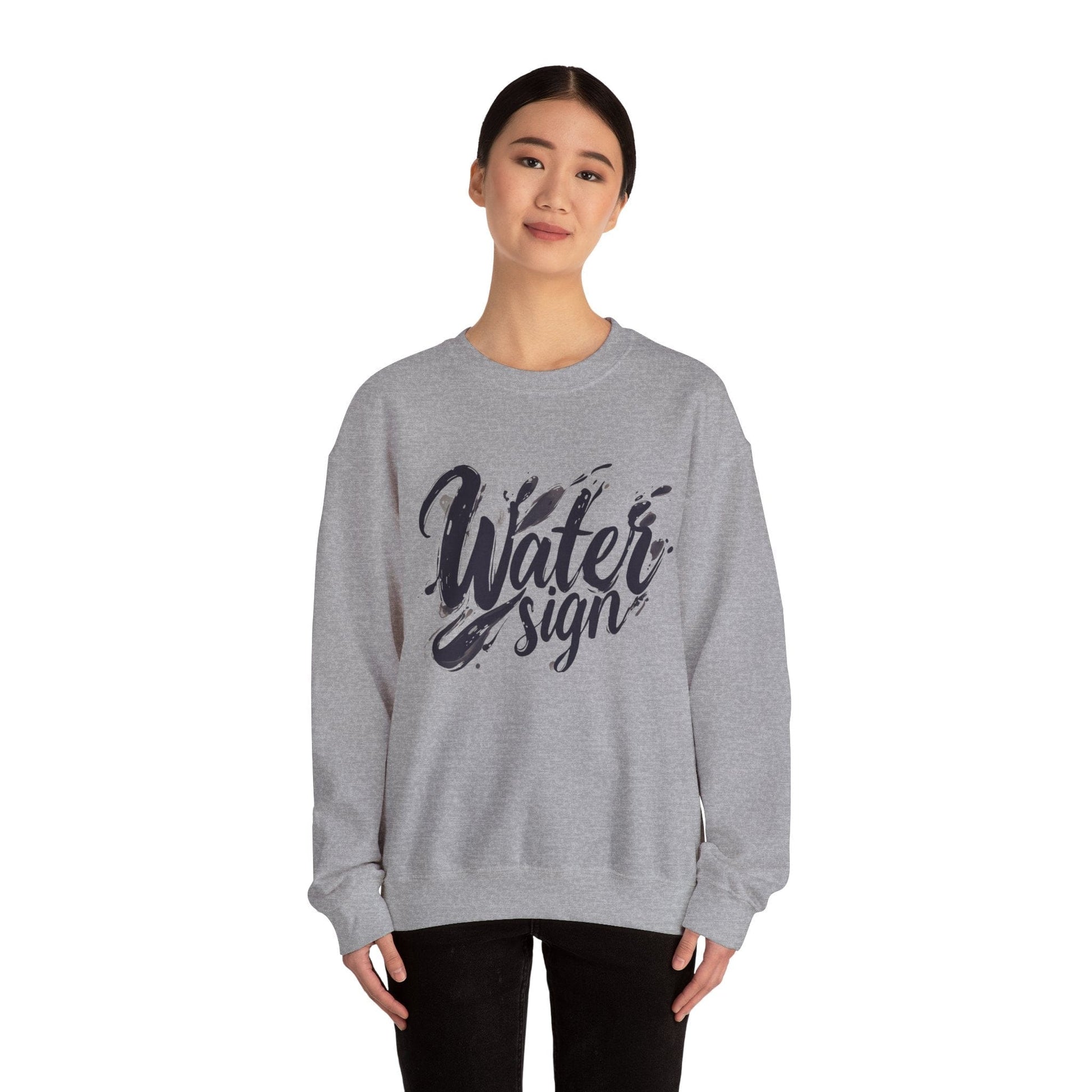 Sweatshirt Fluid Essence Cancer Sweater: Waves of Intuition