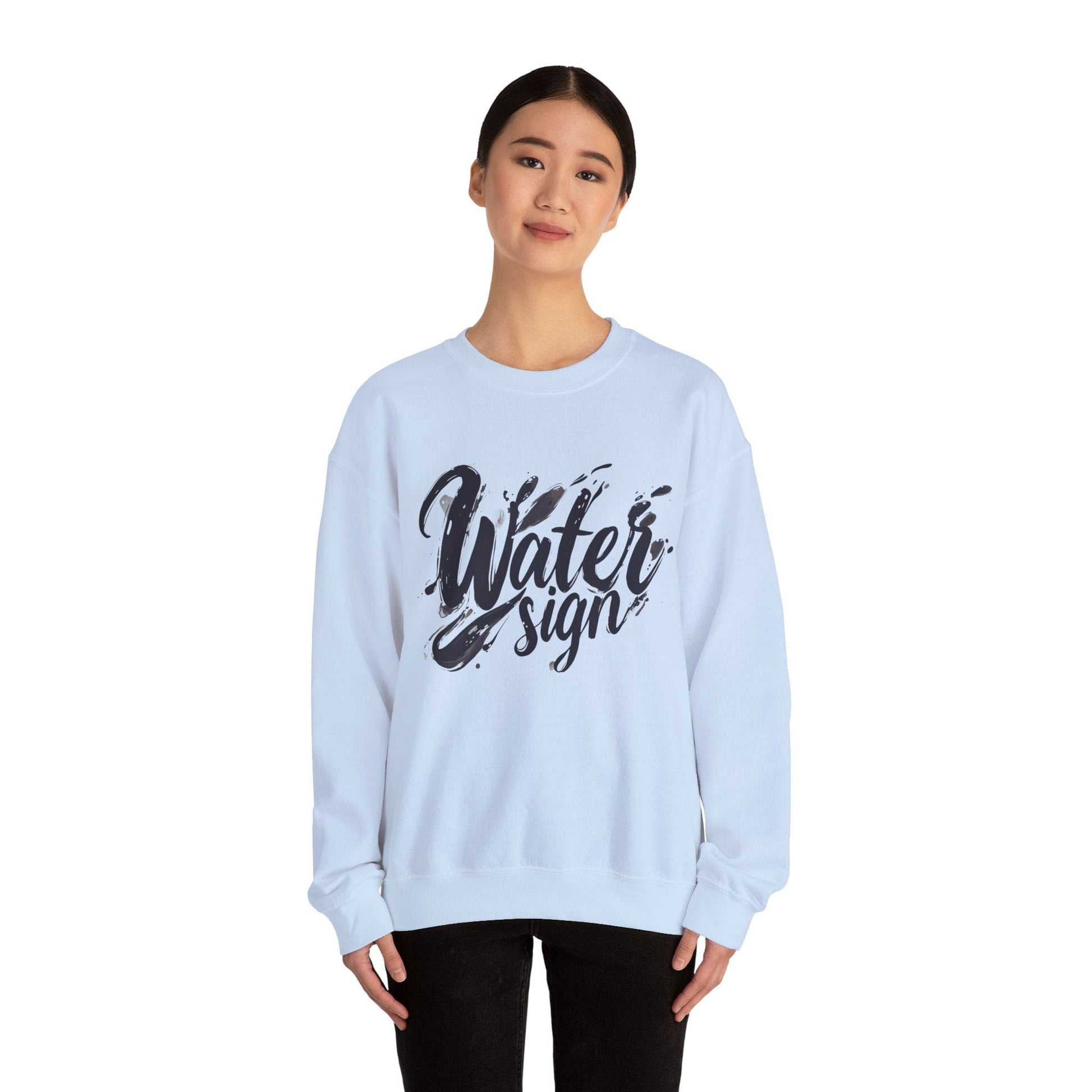 Sweatshirt Fluid Essence Cancer Sweater: Waves of Intuition