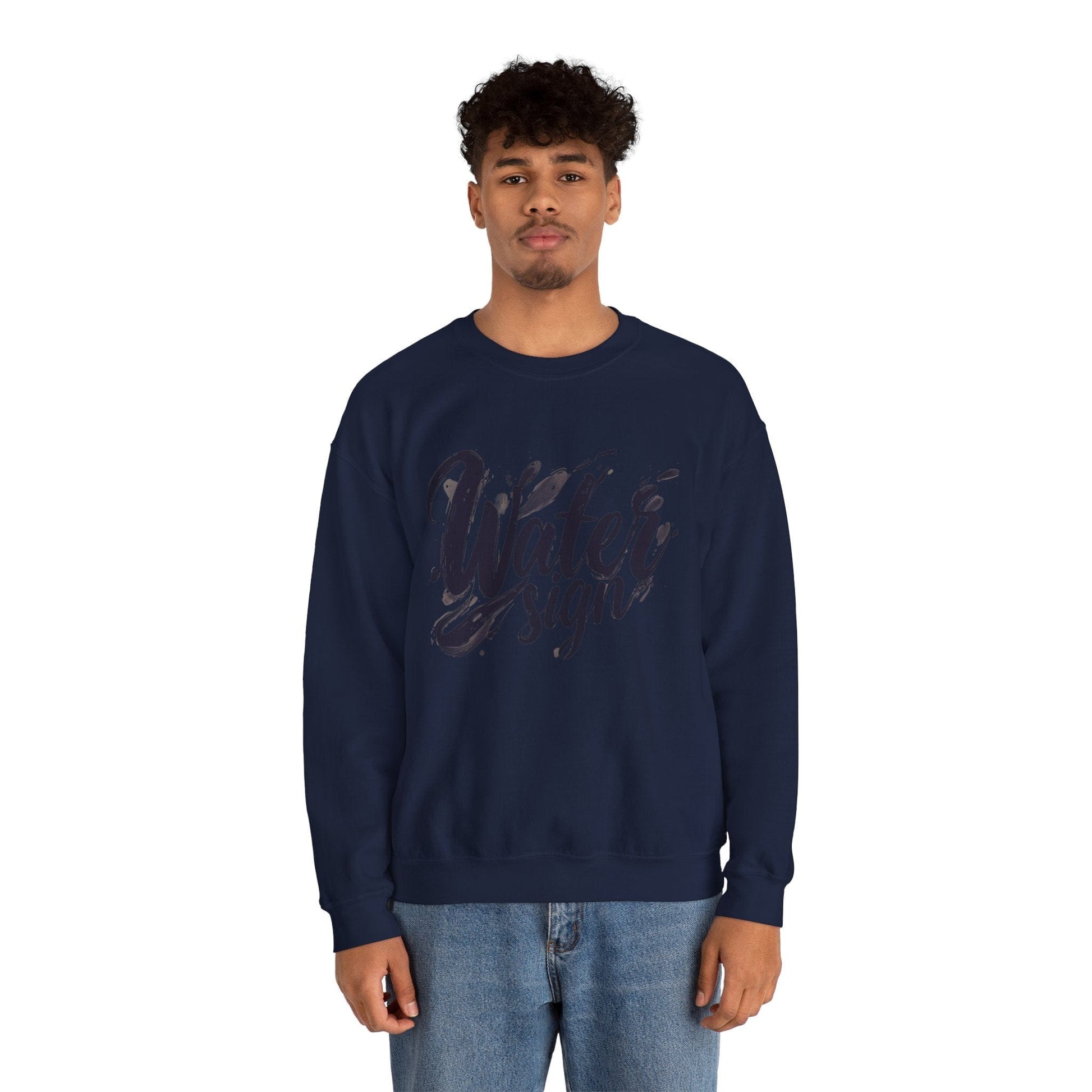 Sweatshirt Fluid Essence Cancer Sweater: Waves of Intuition