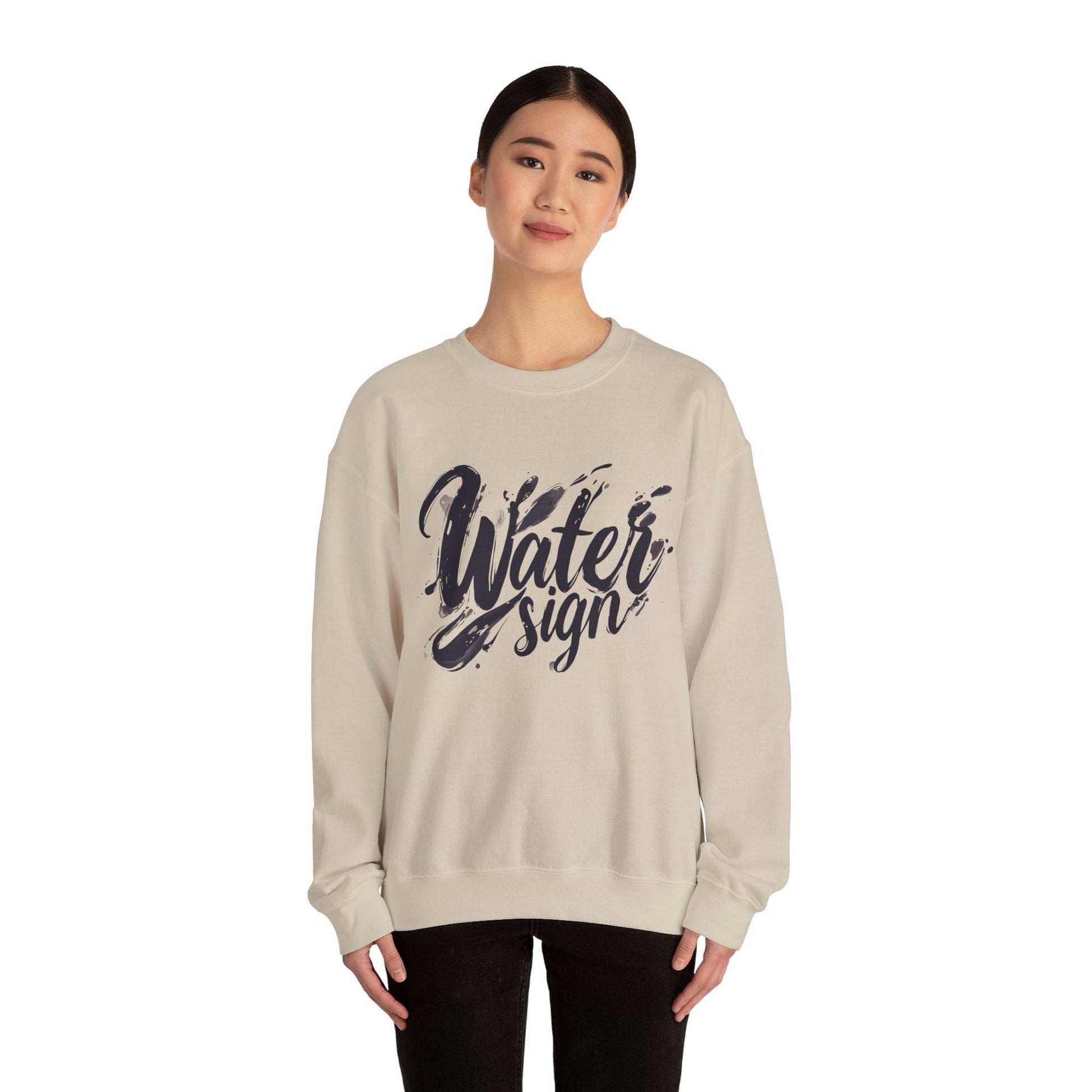 Sweatshirt Fluid Essence Cancer Sweater: Waves of Intuition