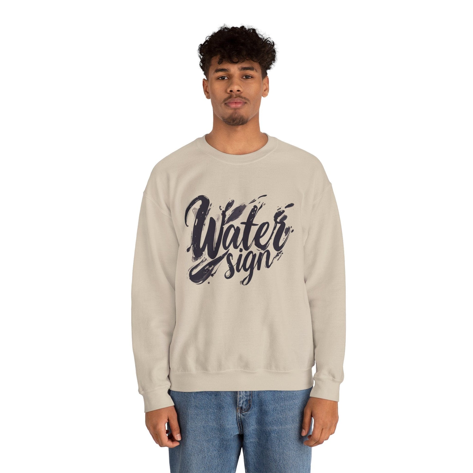 Sweatshirt Fluid Essence Cancer Sweater: Waves of Intuition