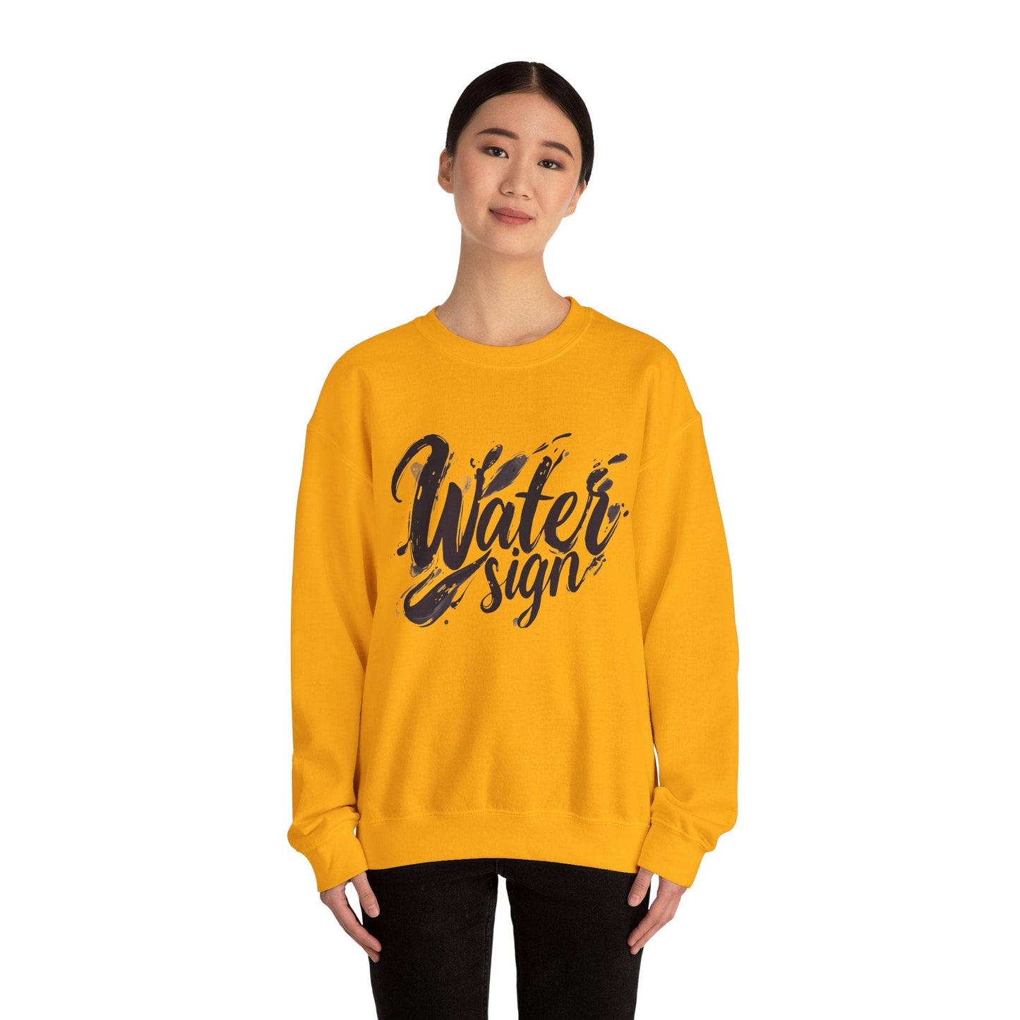 Sweatshirt Fluid Essence Cancer Sweater: Waves of Intuition