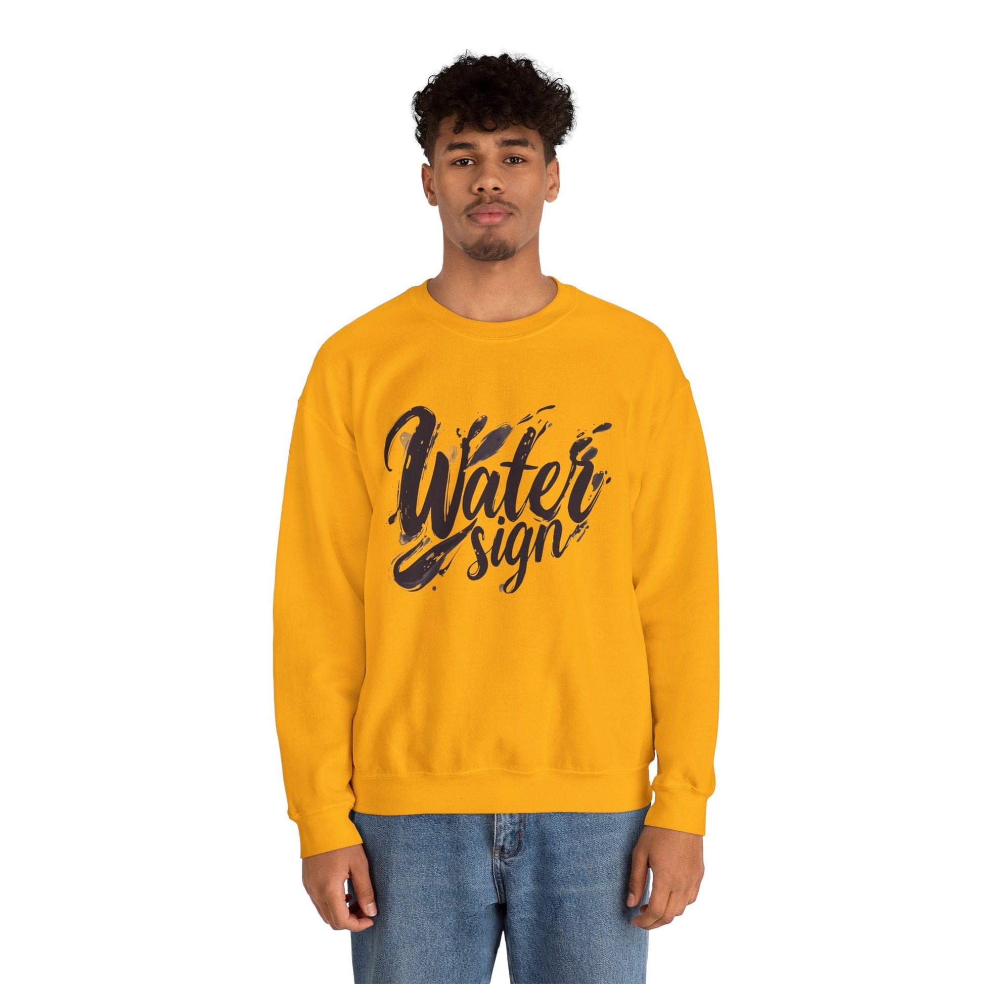 Sweatshirt Fluid Essence Cancer Sweater: Waves of Intuition