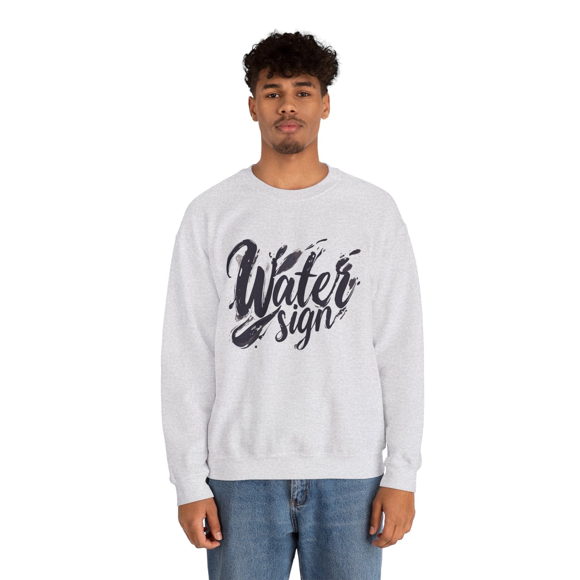 Sweatshirt Fluid Essence Cancer Sweater: Waves of Intuition