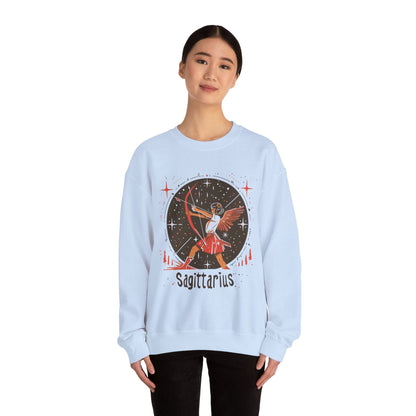 Sweatshirt Galactic Archer Sagittarius Sweater: Adventure Awaits in the Stars