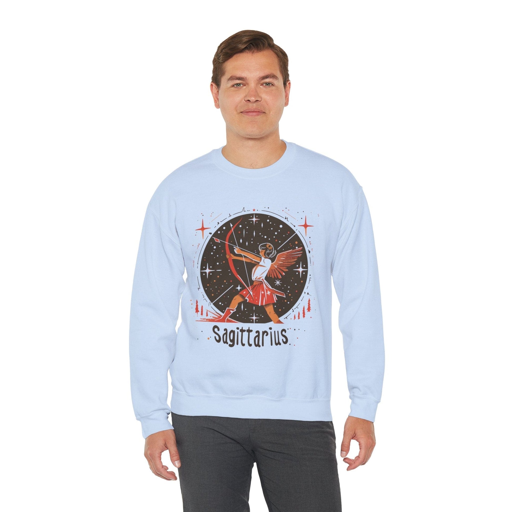 Sweatshirt Galactic Archer Sagittarius Sweater: Adventure Awaits in the Stars