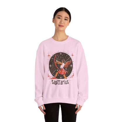 Sweatshirt Galactic Archer Sagittarius Sweater: Adventure Awaits in the Stars