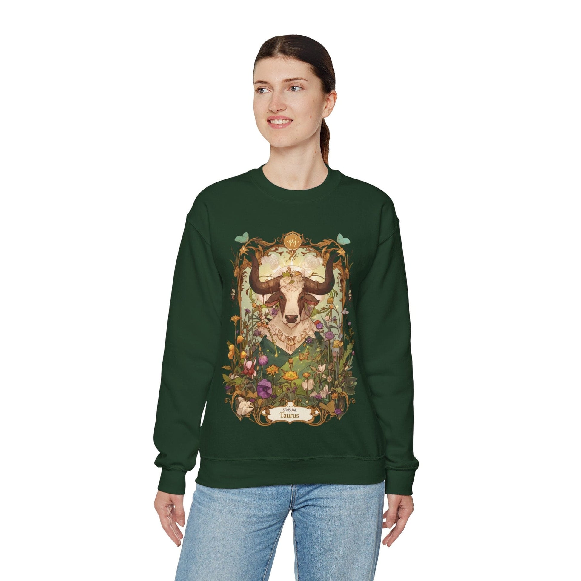 Sweatshirt Garden of Taurus: Astrology in Bloom Sweater