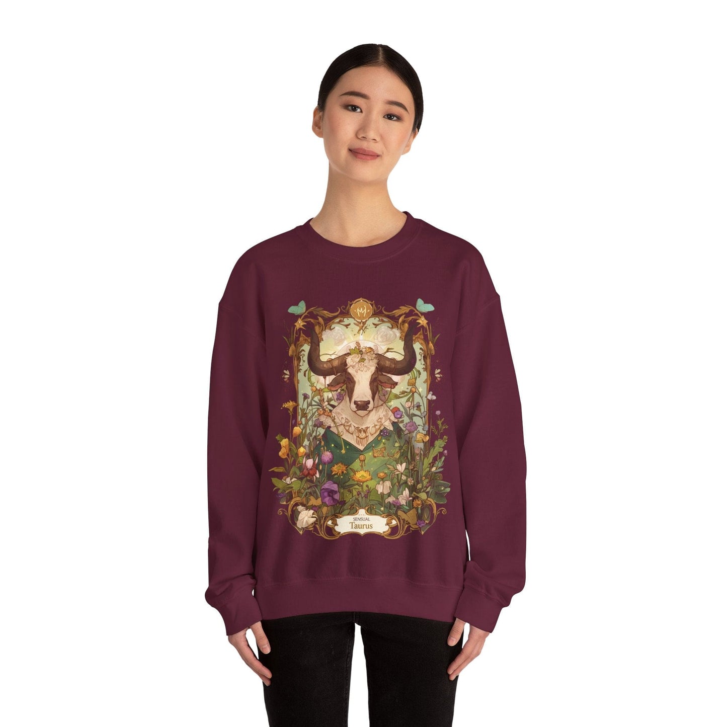 Sweatshirt Garden of Taurus: Astrology in Bloom Sweater