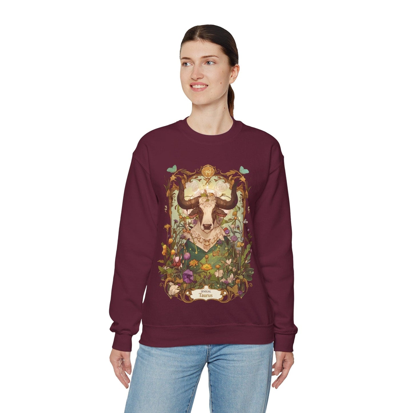 Sweatshirt Garden of Taurus: Astrology in Bloom Sweater