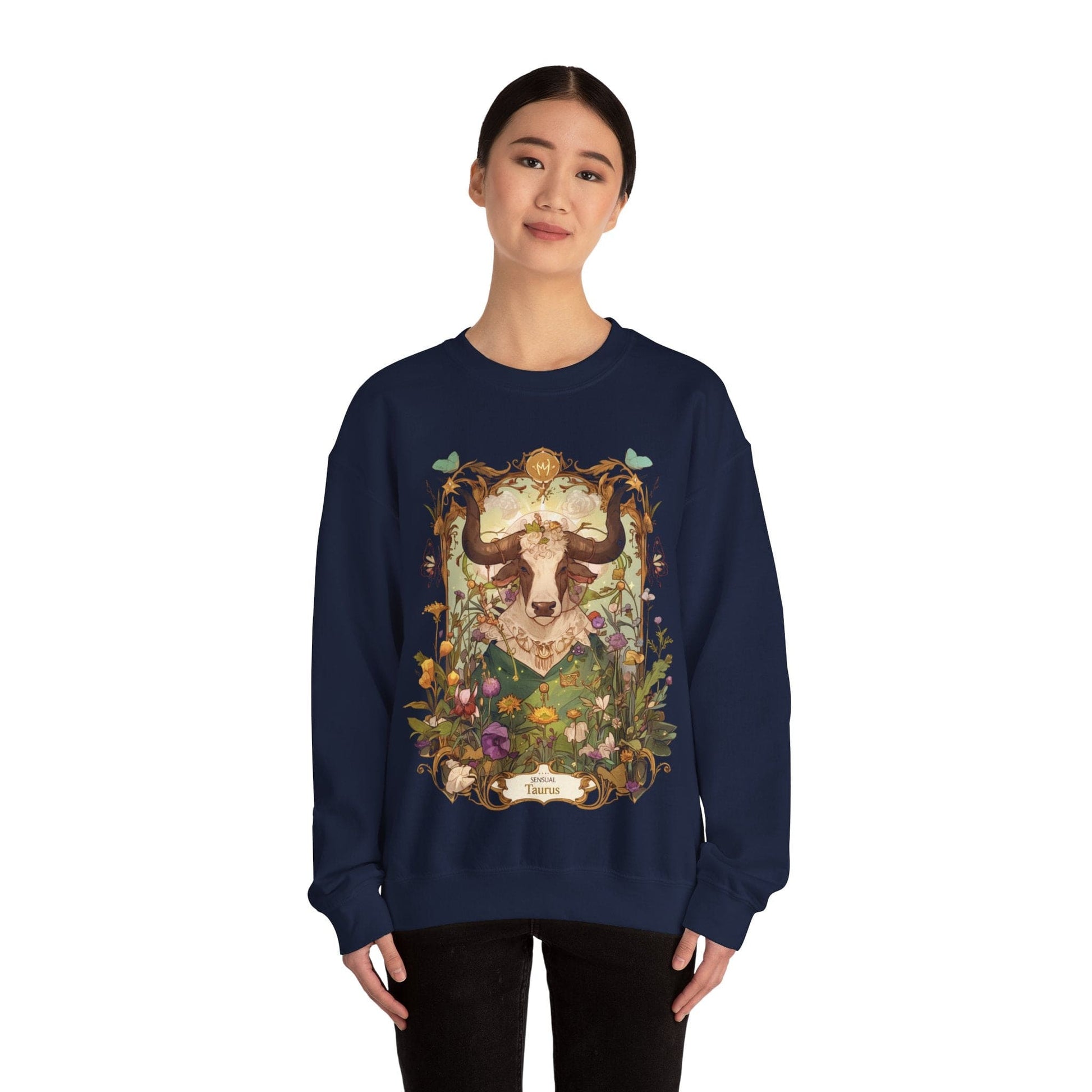 Sweatshirt Garden of Taurus: Astrology in Bloom Sweater