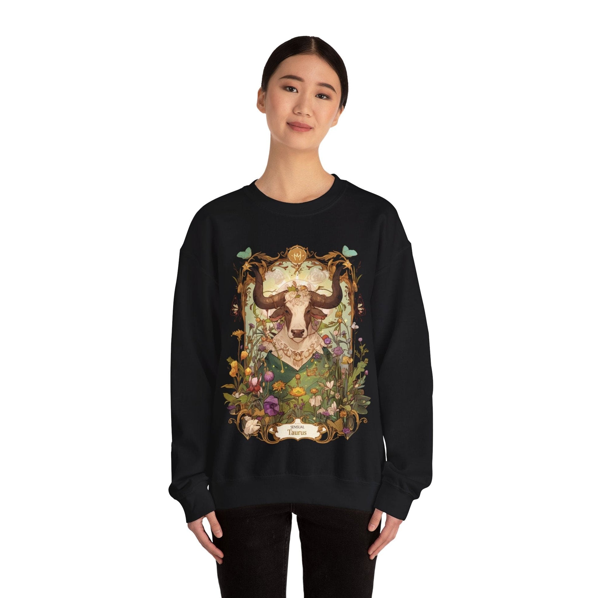 Sweatshirt Garden of Taurus: Astrology in Bloom Sweater