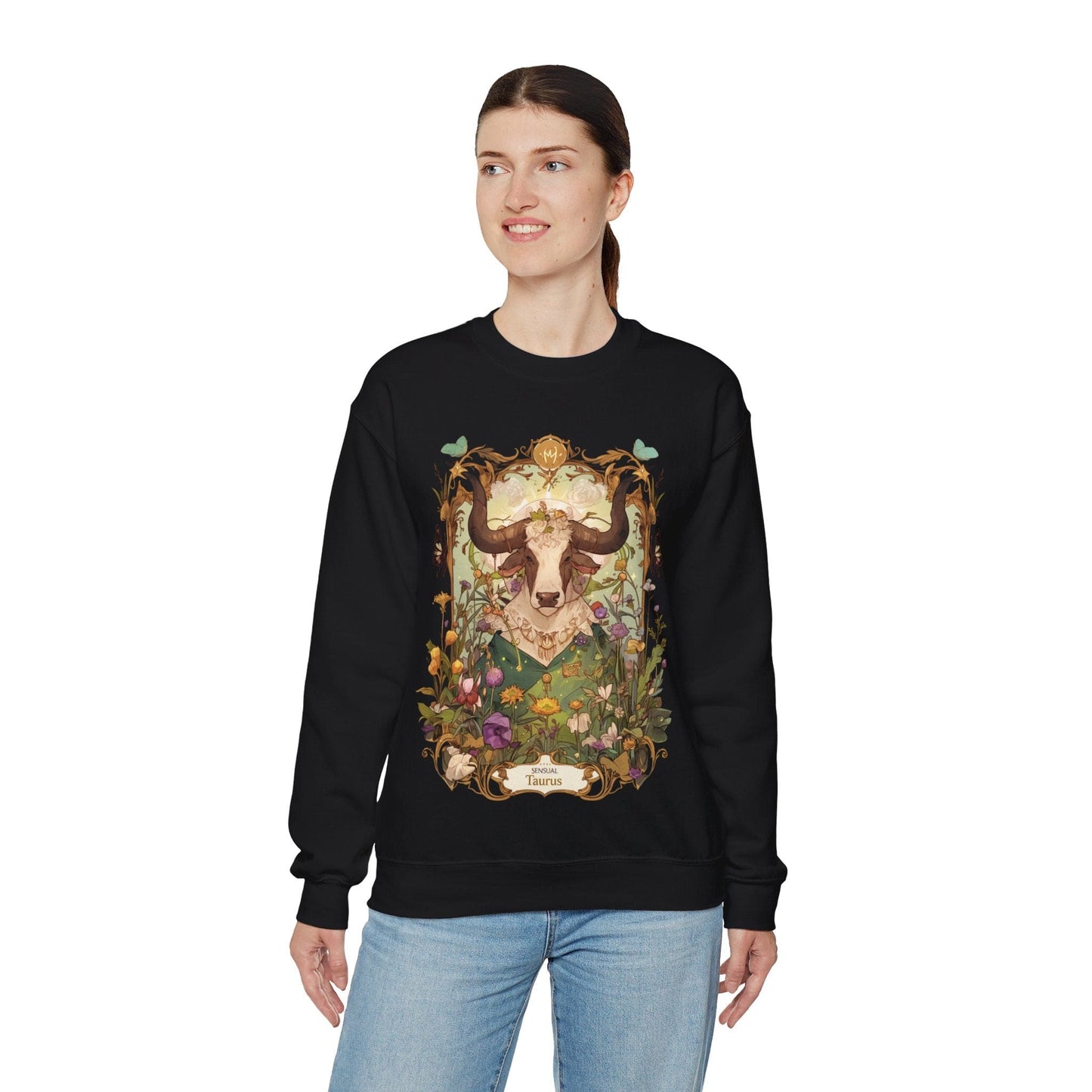 Sweatshirt Garden of Taurus: Astrology in Bloom Sweater