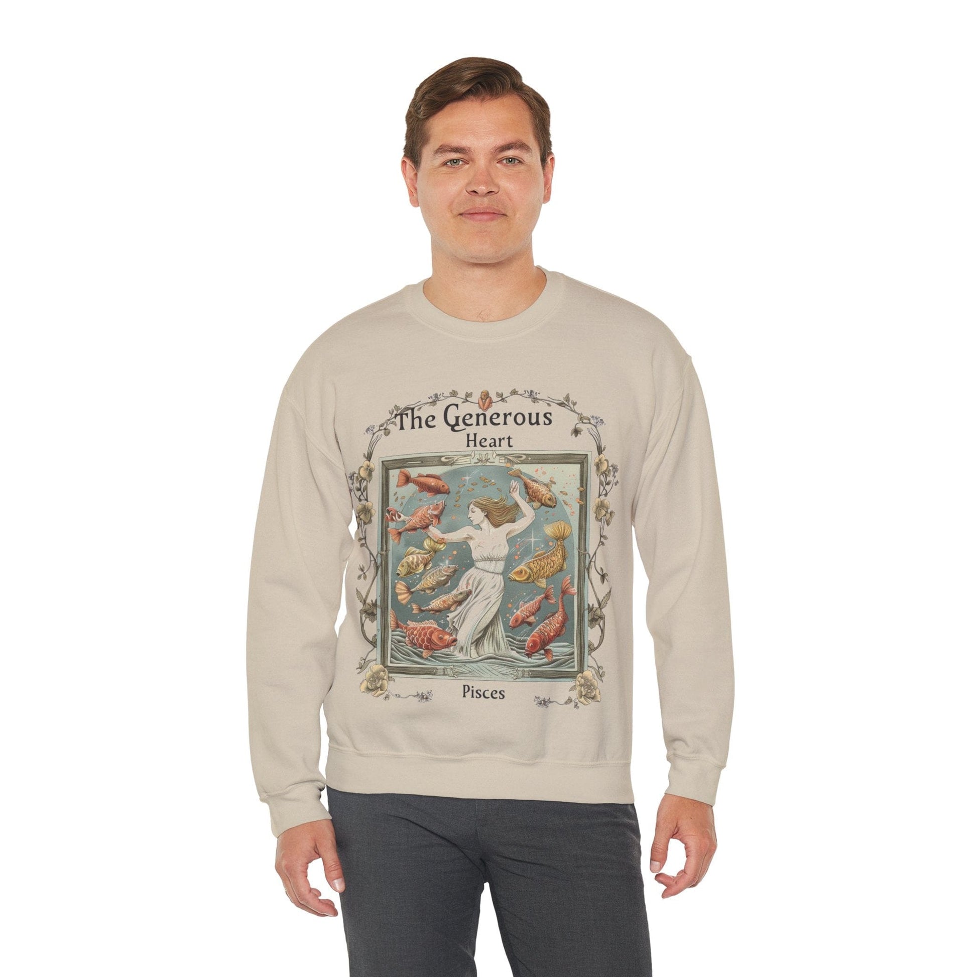Sweatshirt Generous Heart Soft Pisces Sweater