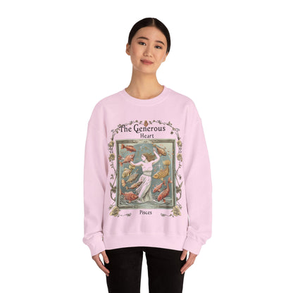 Sweatshirt Generous Heart Soft Pisces Sweater