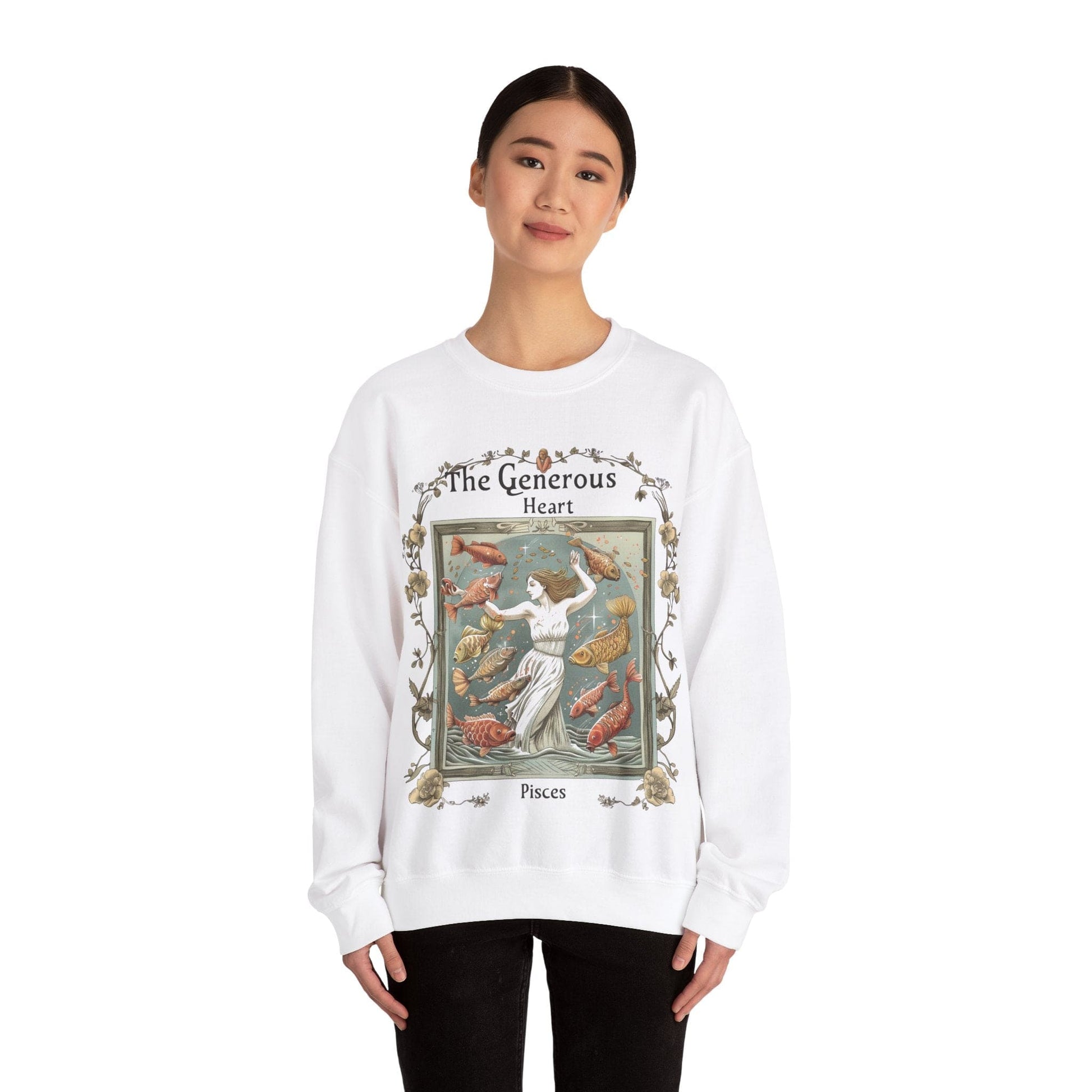 Sweatshirt Generous Heart Soft Pisces Sweater