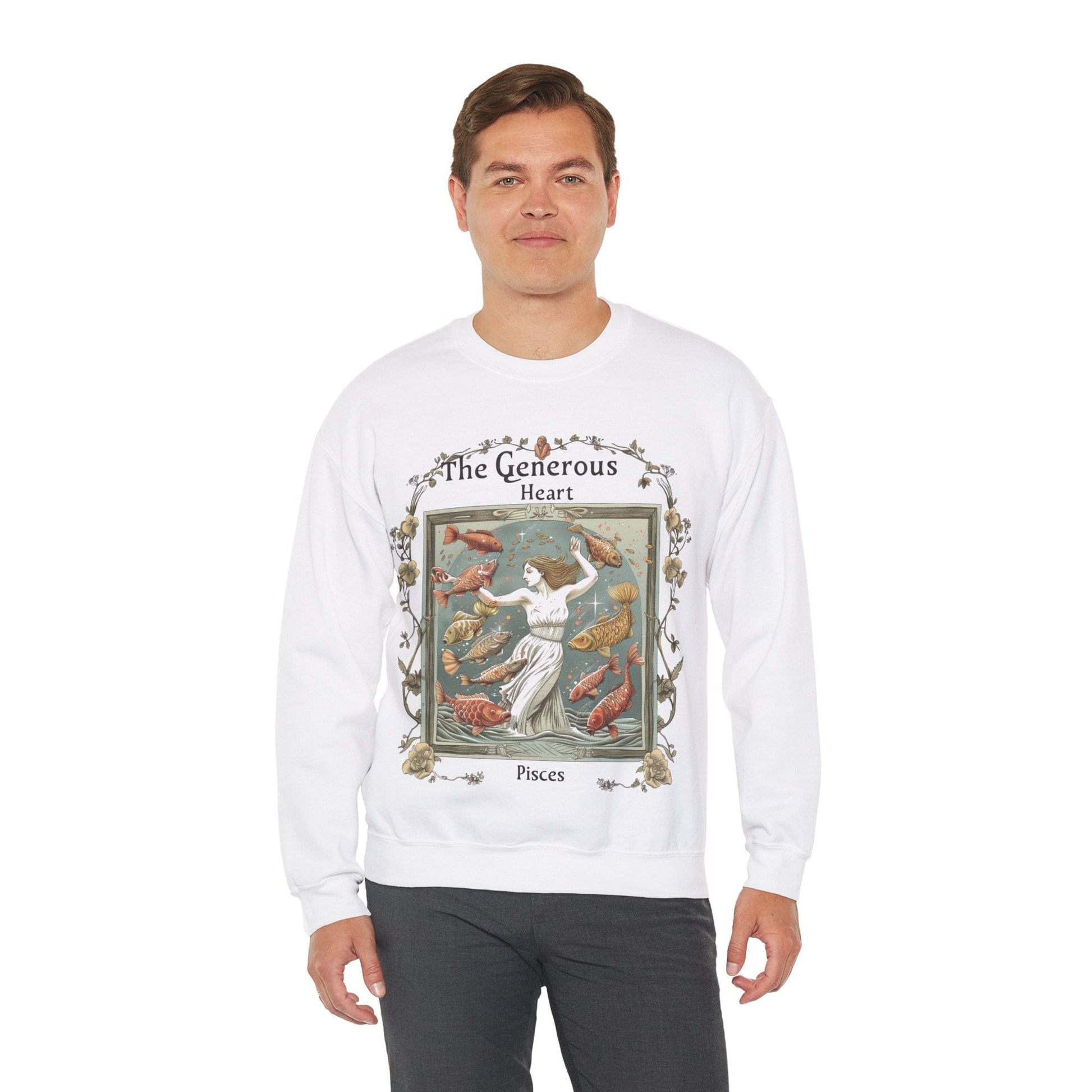 Sweatshirt Generous Heart Soft Pisces Sweater