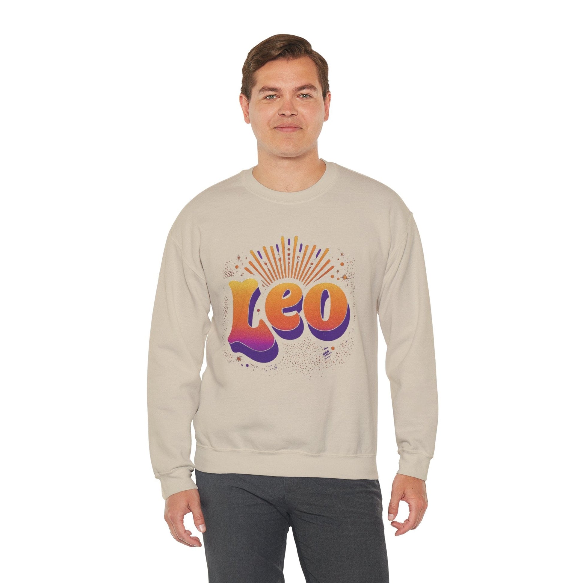 Sweatshirt Groovy 70s Leo Soft Sweater