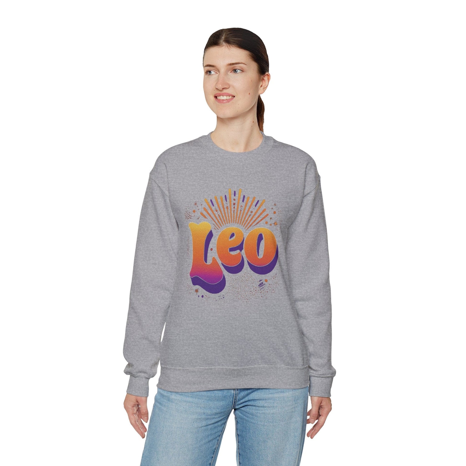 Sweatshirt Groovy 70s Leo Soft Sweater