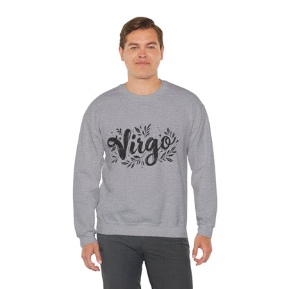 Sweatshirt Ink Splattered Virtue Virgo Sweater: Creatively Crafted