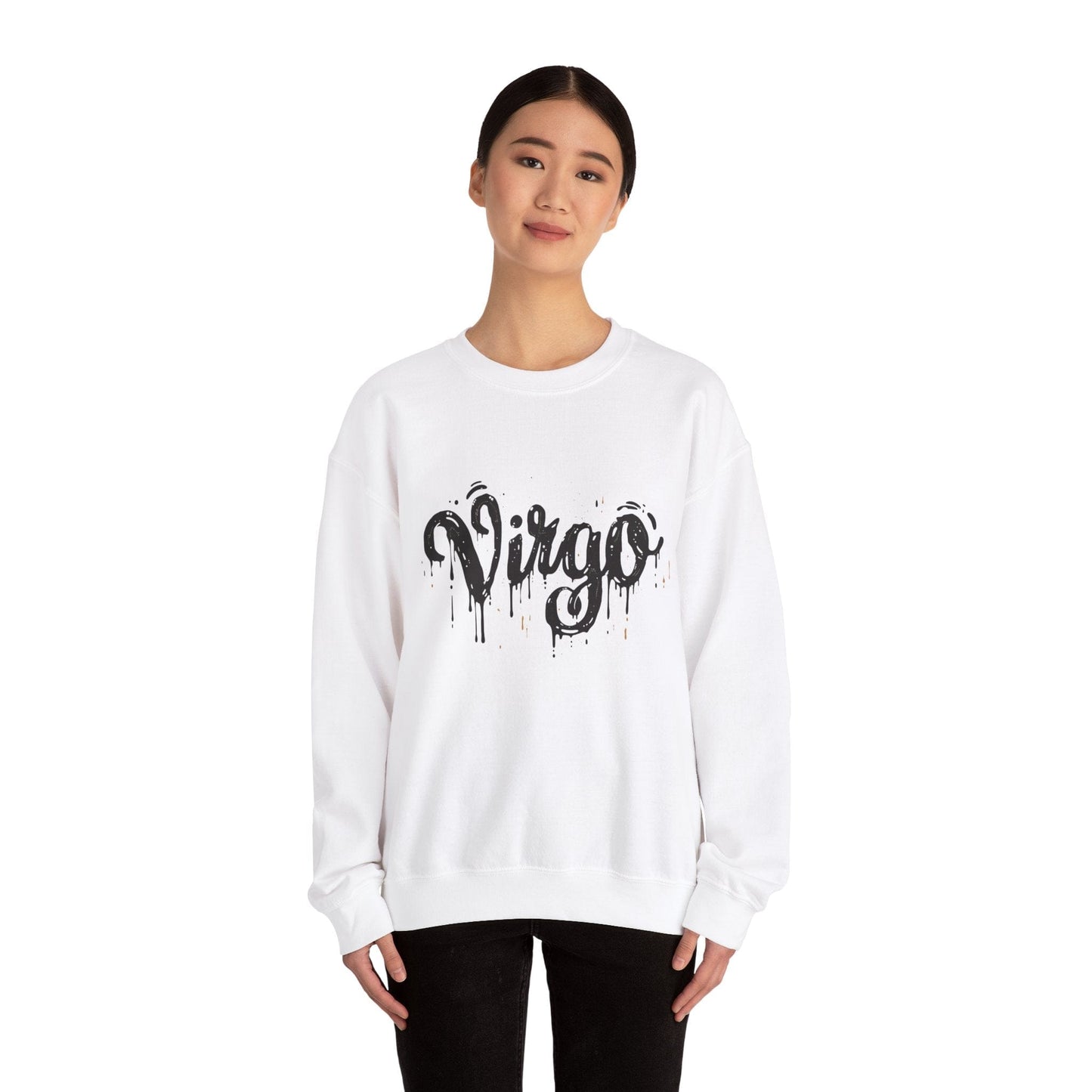 Sweatshirt "Inkwell Virtue" Virgo Sweater: The Art of Perfection