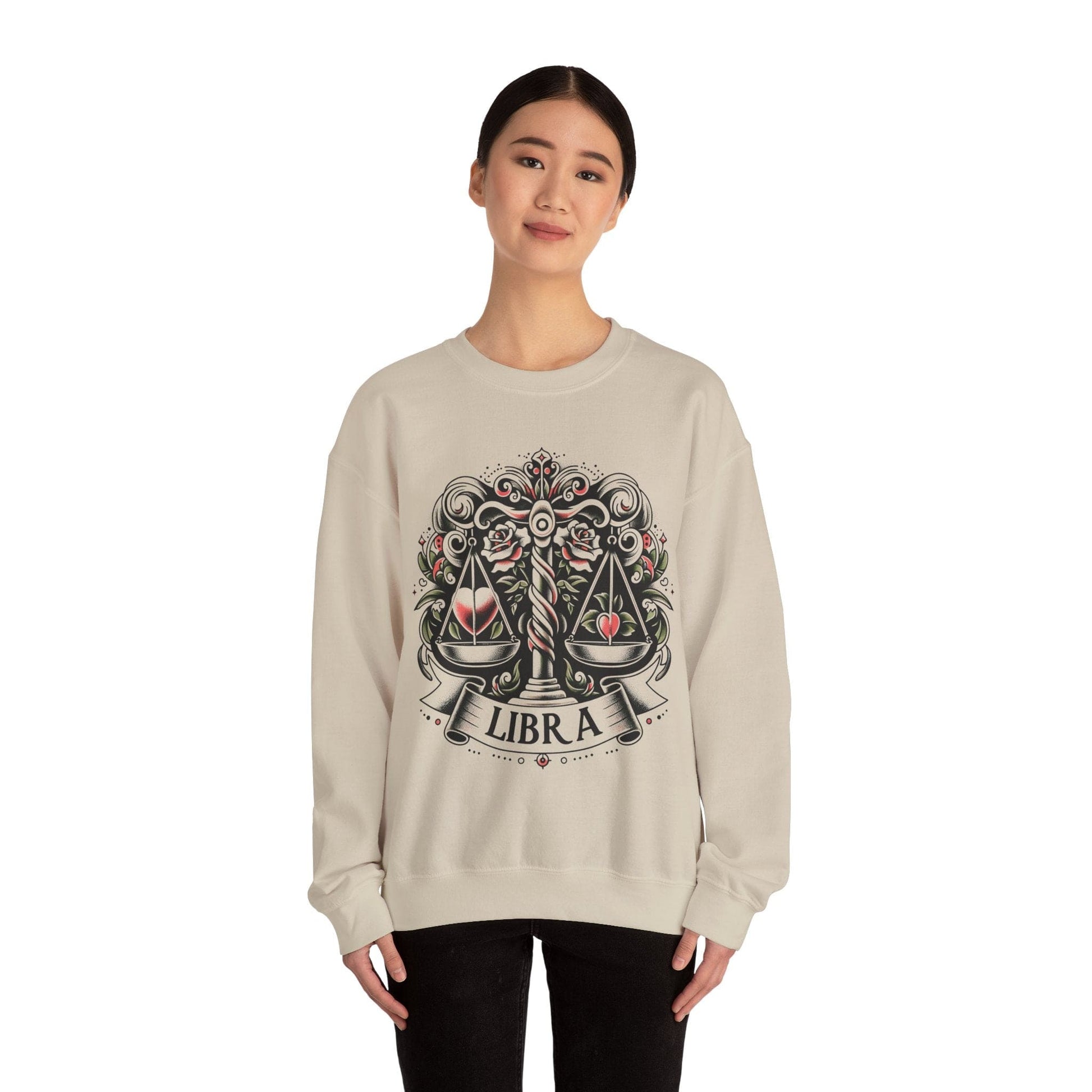 Sweatshirt Libra Scales of Justice Soft Sweater: Equilibrium in Style