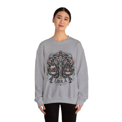 Sweatshirt Libra Scales of Justice Soft Sweater: Equilibrium in Style