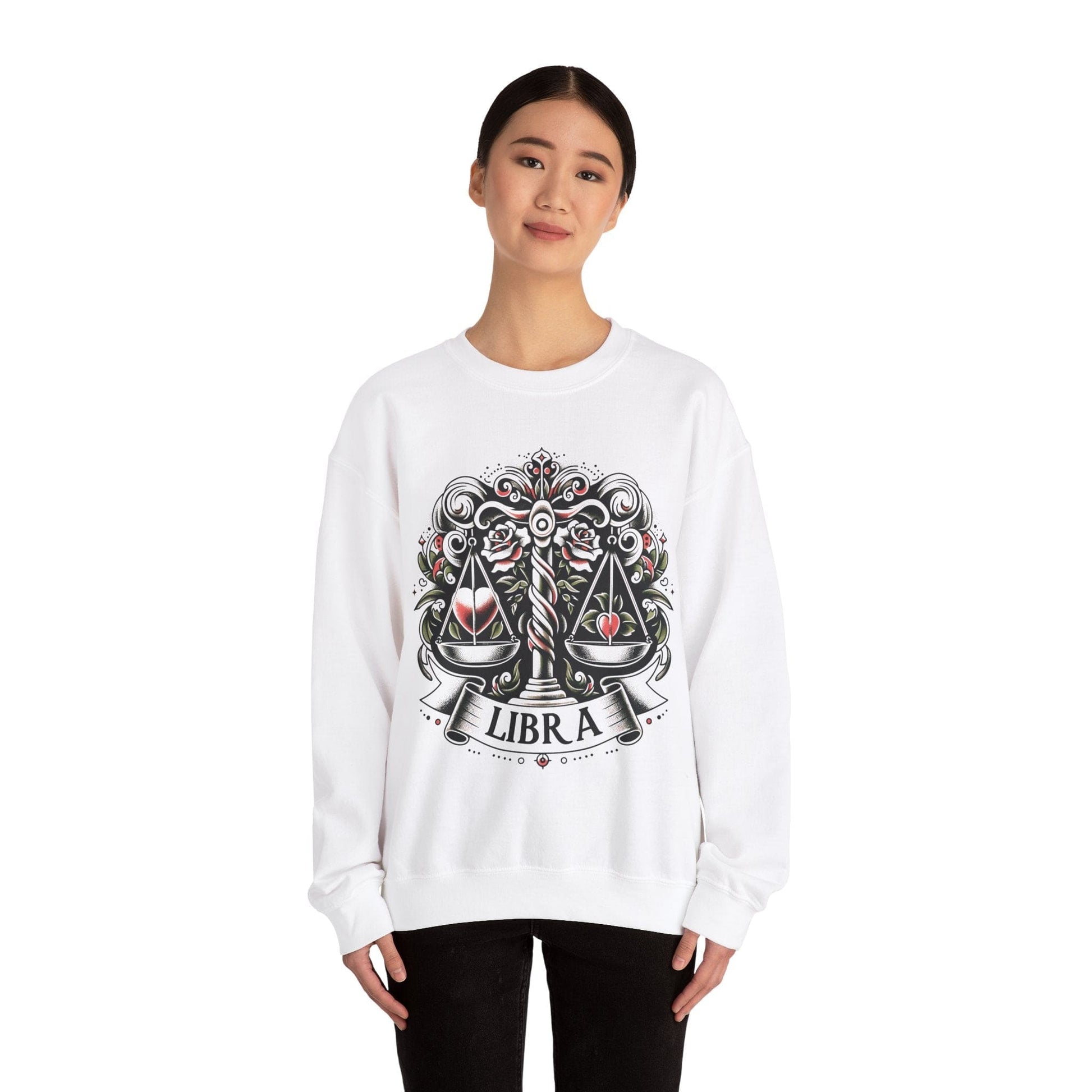 Sweatshirt Libra Scales of Justice Soft Sweater: Equilibrium in Style