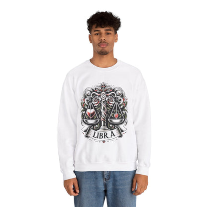 Sweatshirt Libra Scales of Justice Soft Sweater: Equilibrium in Style