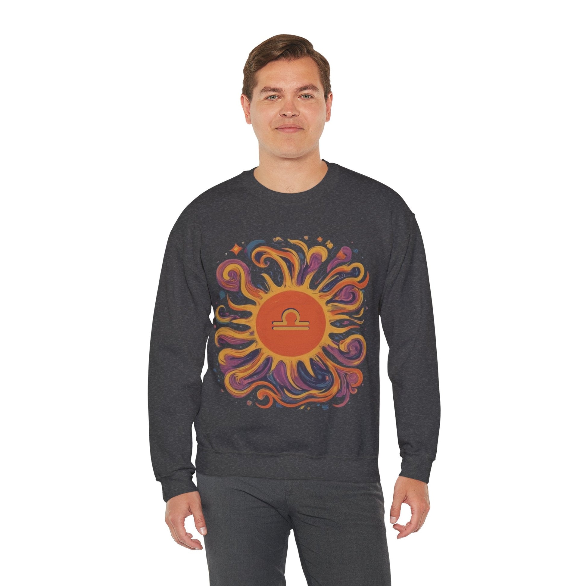 Sweatshirt Libra Solar Balance Soft Sweater: Equilibrium in Style