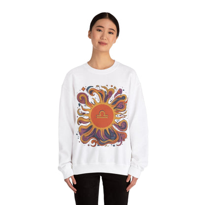 Sweatshirt Libra Solar Balance Soft Sweater: Equilibrium in Style