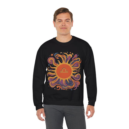 Sweatshirt Libra Solar Balance Soft Sweater: Equilibrium in Style