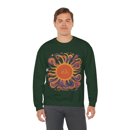 Sweatshirt Libra Solar Balance Soft Sweater: Equilibrium in Style