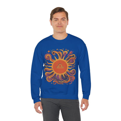 Sweatshirt Libra Solar Balance Soft Sweater: Equilibrium in Style