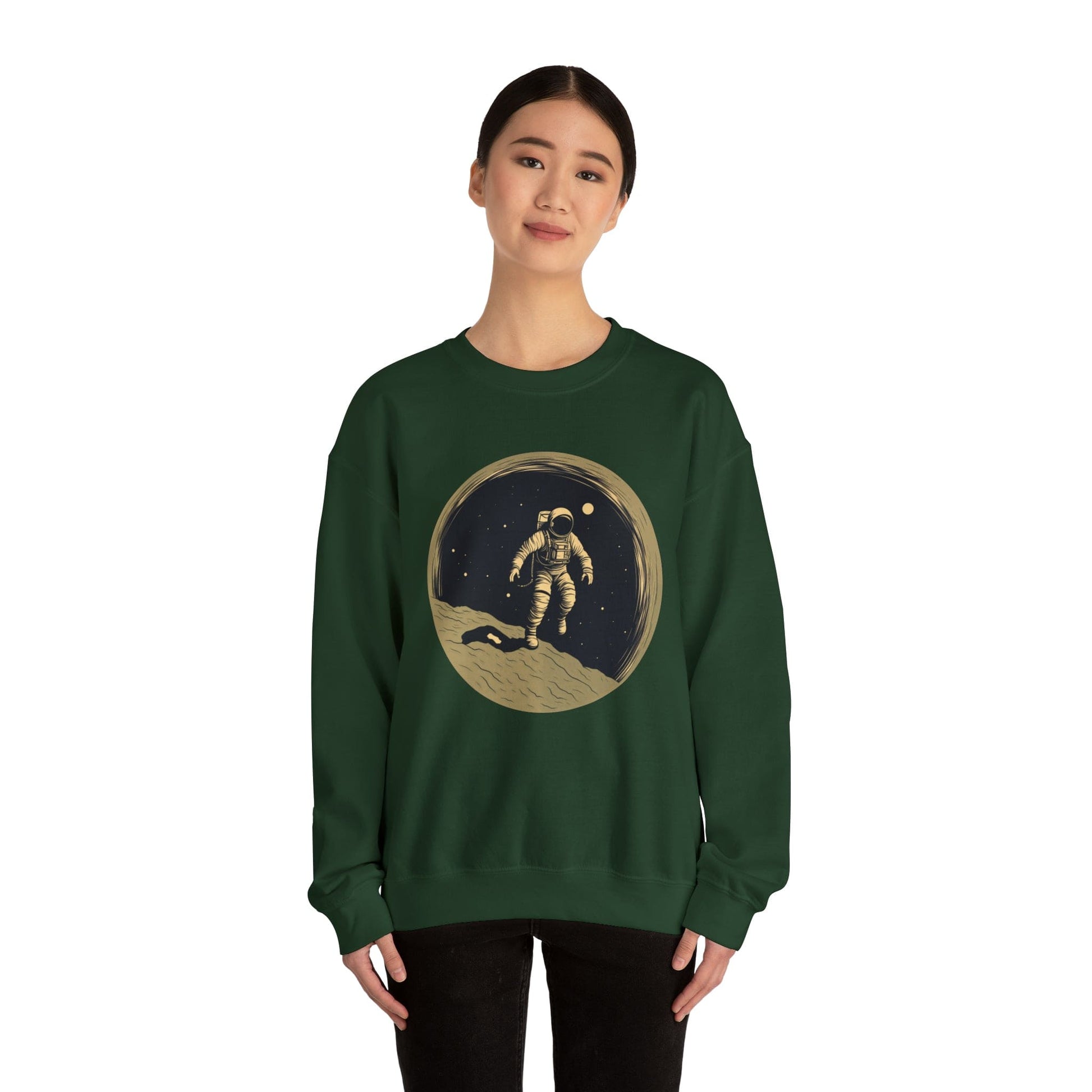 Sweatshirt Lunar Moon Explorer Crewneck Sweatshirt