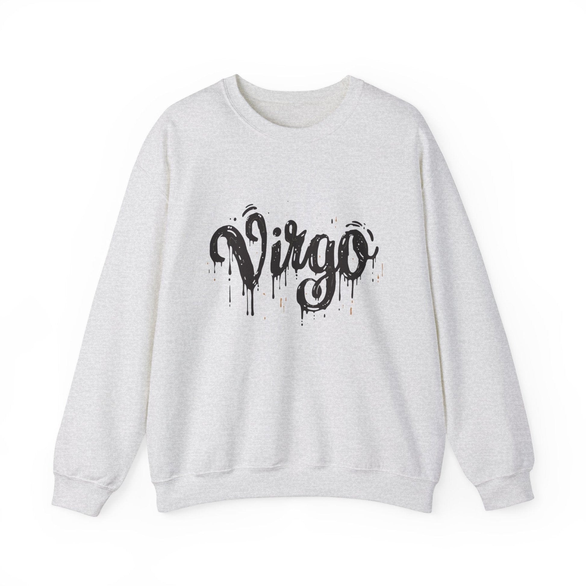 Sweatshirt M / Ash "Inkwell Virtue" Virgo Sweater: The Art of Perfection