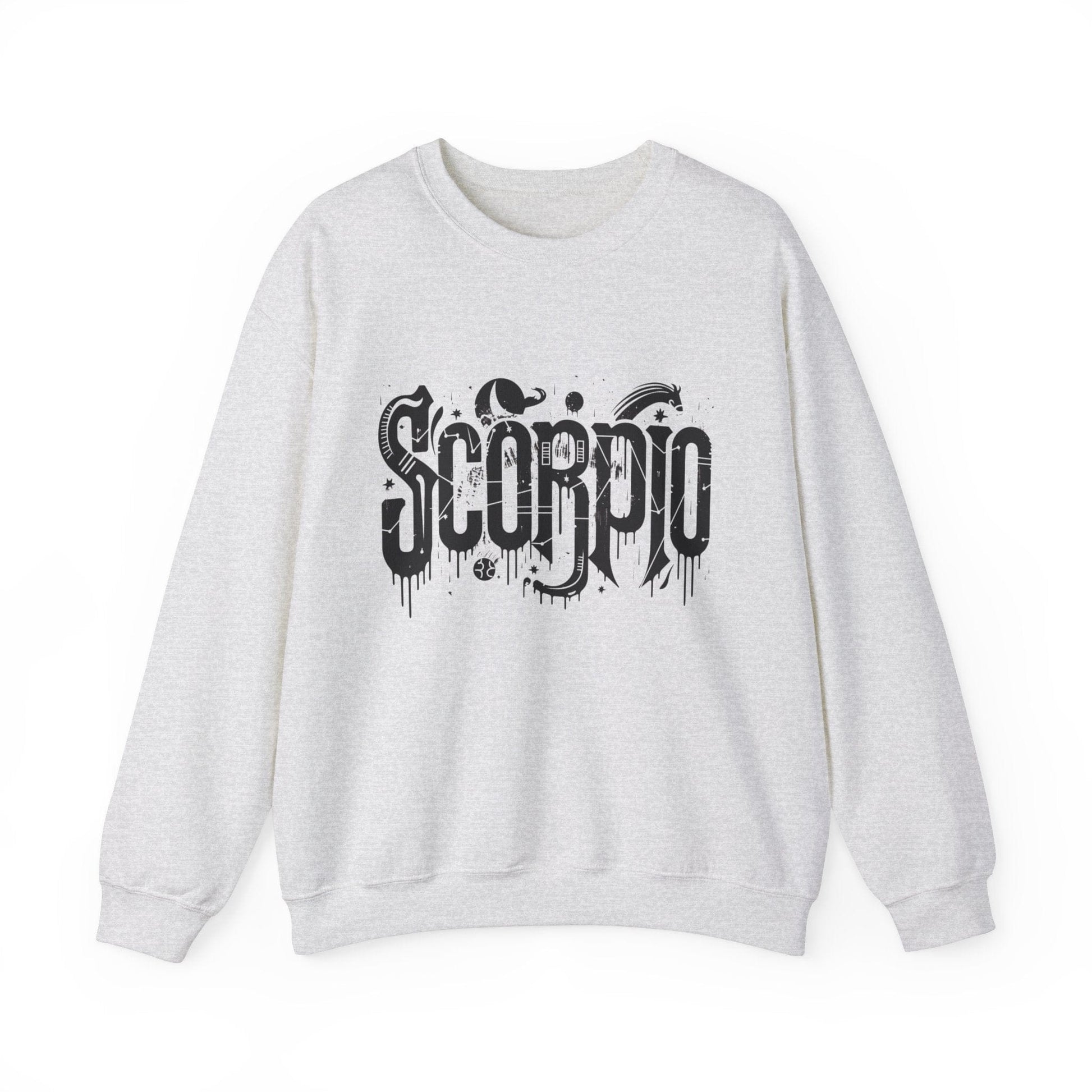 Sweatshirt M / Ash Shadow Strike Scorpio Sweater: Depths Unveiled