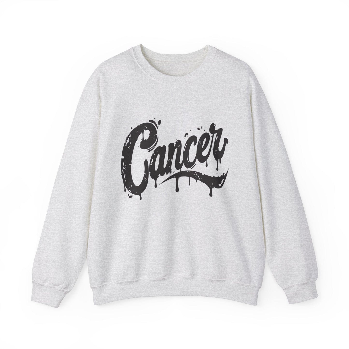 Sweatshirt M / Ash Tidal Emotion Cancer Sweater: Comfort in the Currents