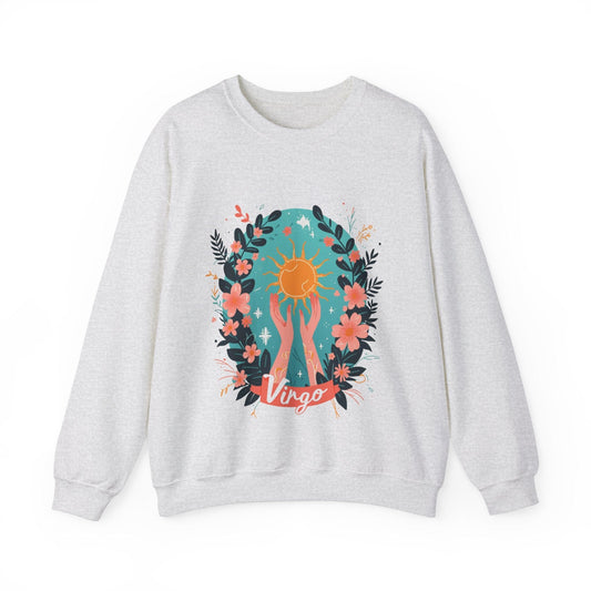 Sweatshirt M / Ash Virgo Vitality Sweater: Nurturing Warmth