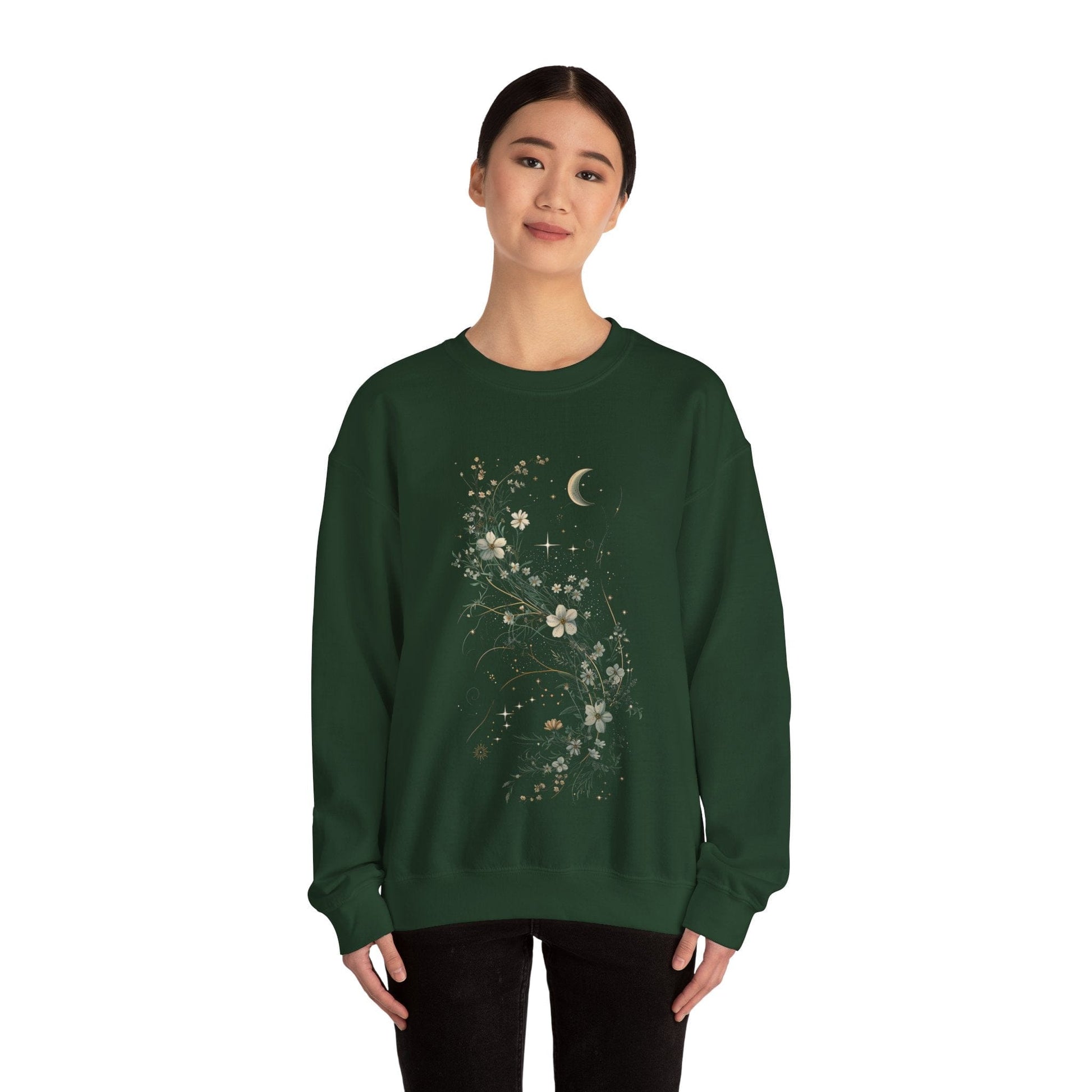 Sweatshirt Moonlit Petals Sweater