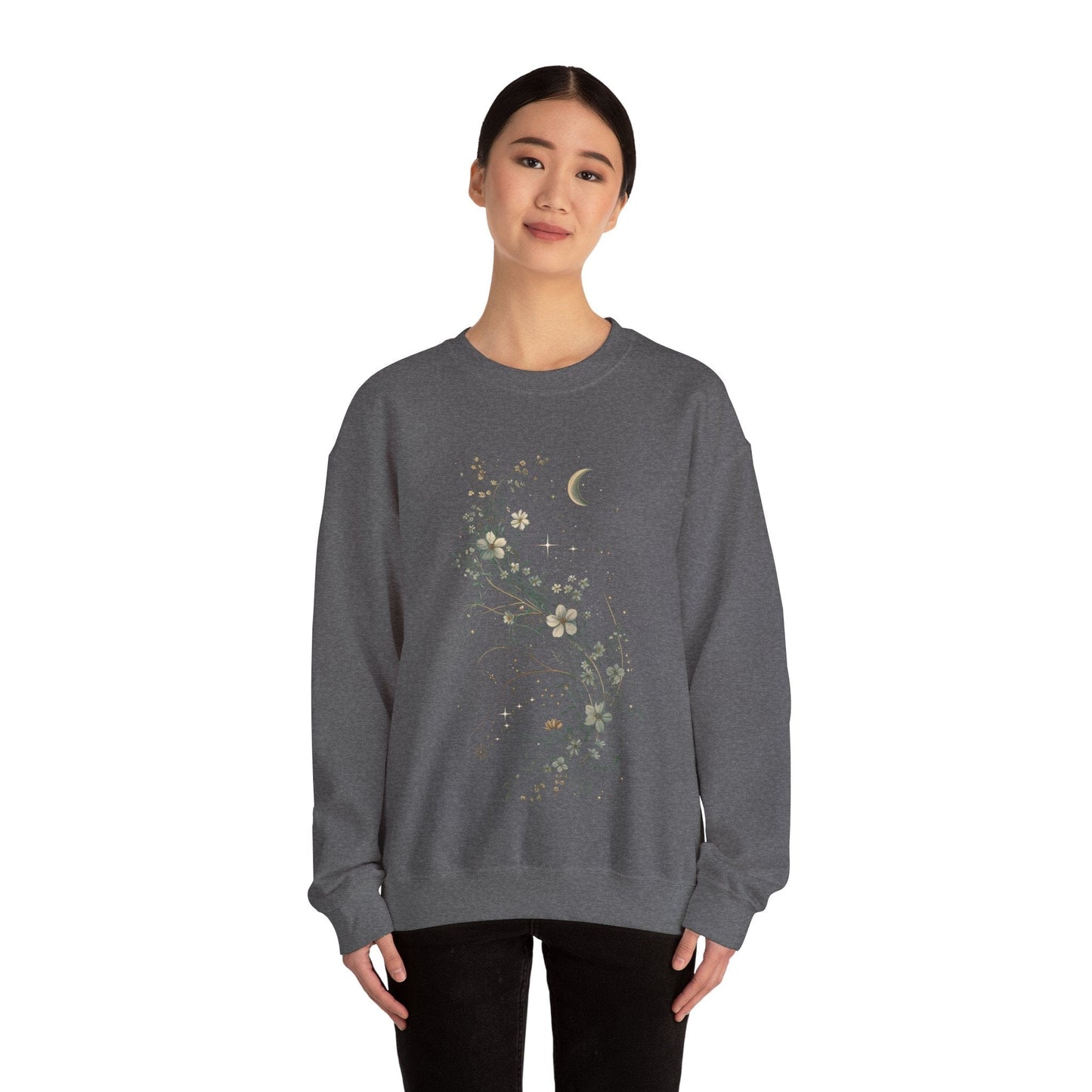 Sweatshirt Moonlit Petals Sweater