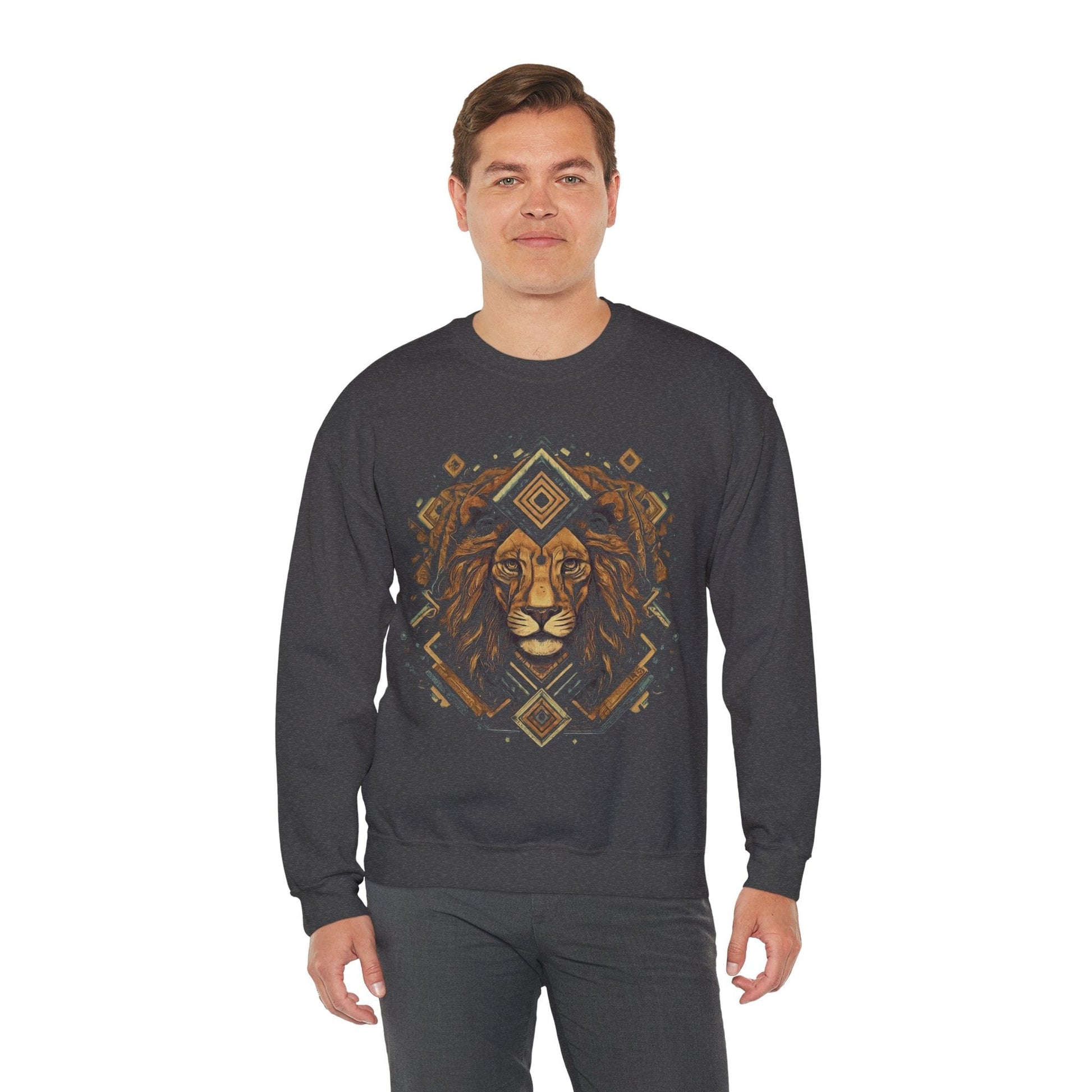 Sweatshirt Neo-traditional Leo Soft Crewneck Sweatshirt