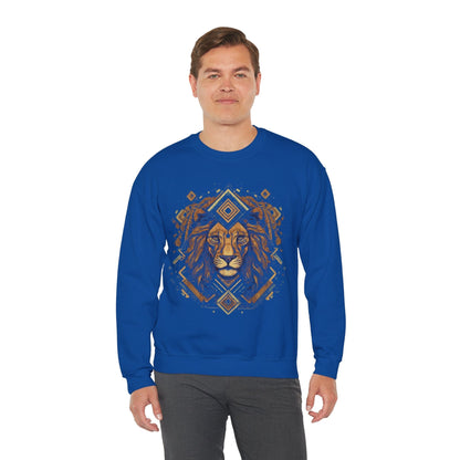 Sweatshirt Neo-traditional Leo Soft Crewneck Sweatshirt